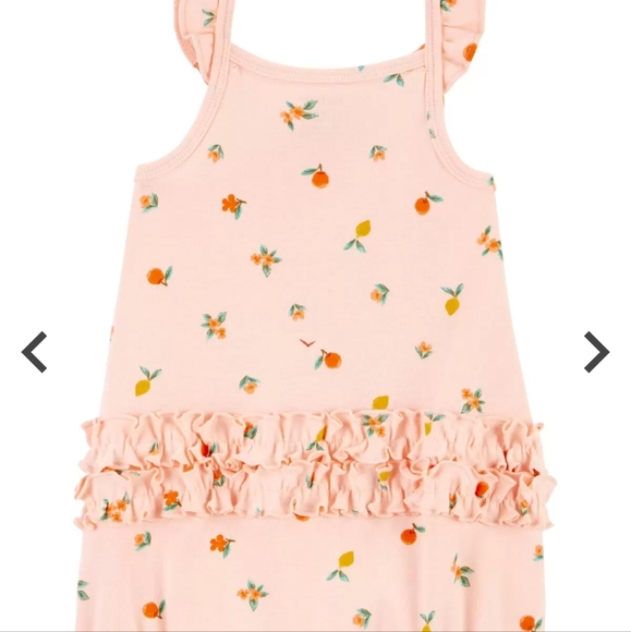 Baby Peach Snap-Up Cotton Romper (12M) *MAKE AN OFFER/BUNDLES WELCOMED* - Picture 2 of 4